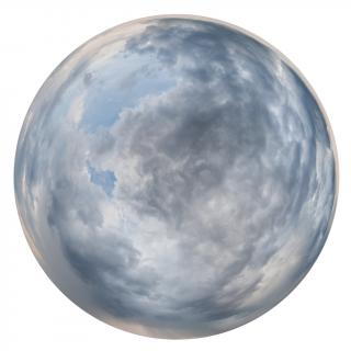 HDRi Skydome of Overcast Sky 12K 